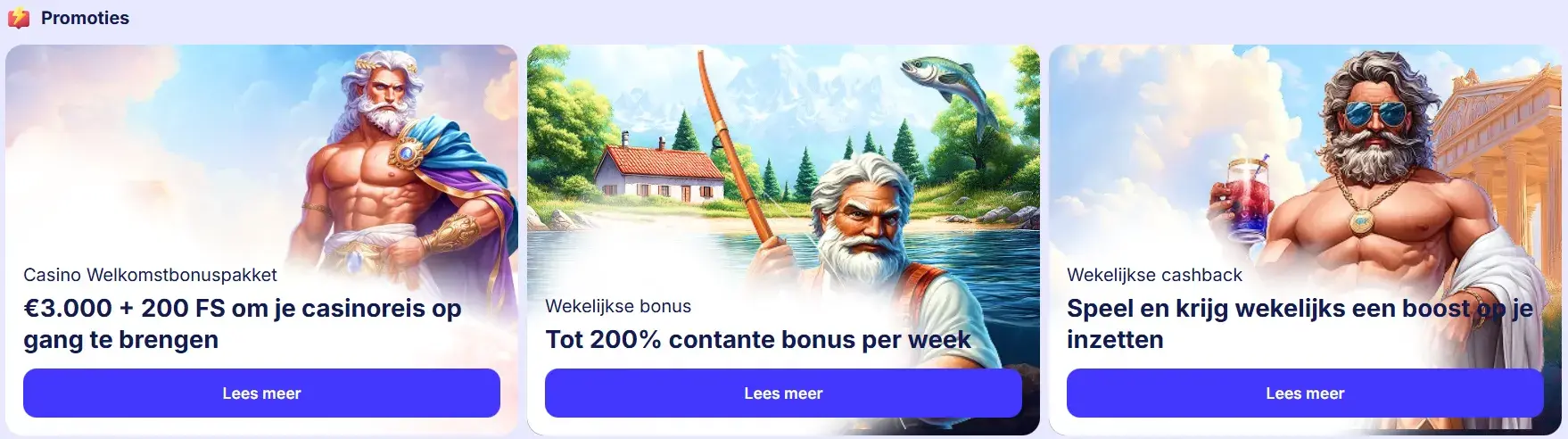 Fortunica Casino promoties – actuele casino bonussen
